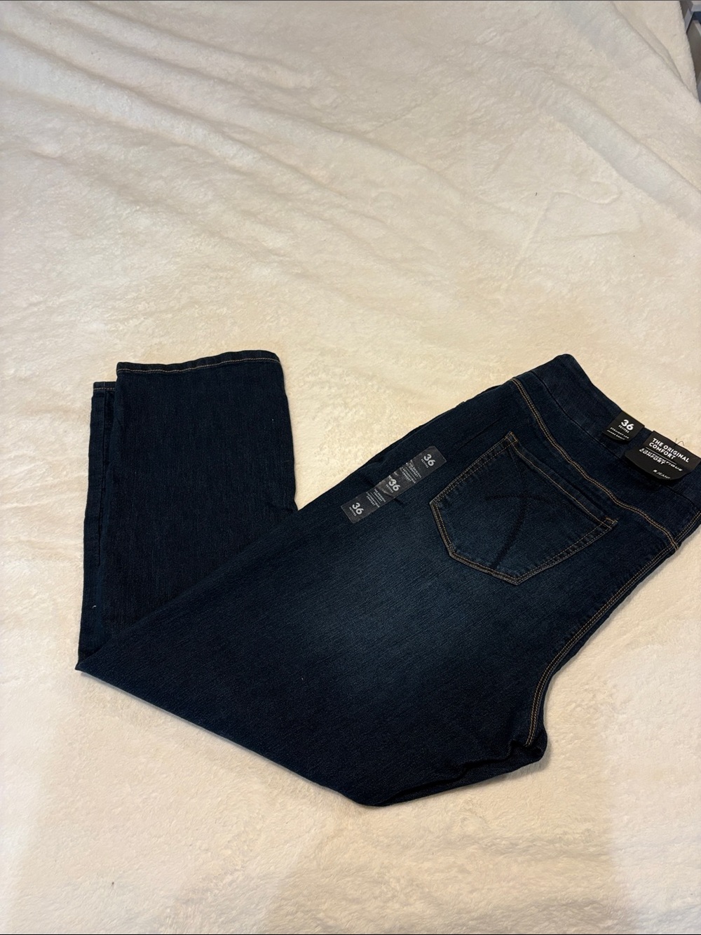 Dark Blue ladies Stretch Denim Jeans